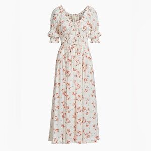 Doen Ischia Floral Midi Dress